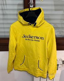 Felpa con Cappuccio Jeckerson Gialla 18A