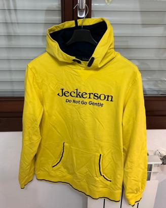 Felpa con Cappuccio Jeckerson Gialla 18A