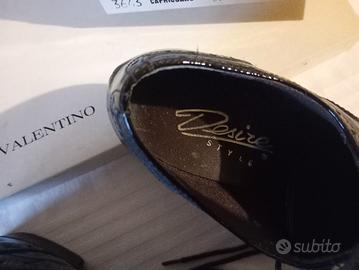 Scarpa "Desire", mod.Derby,mis.36,vernice marrone