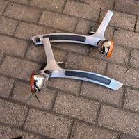 Honda vt 500 custom  supporti laterali con frecce