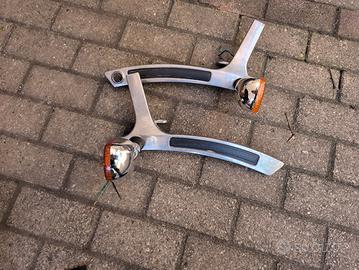 Honda vt 500 custom  supporti laterali con frecce