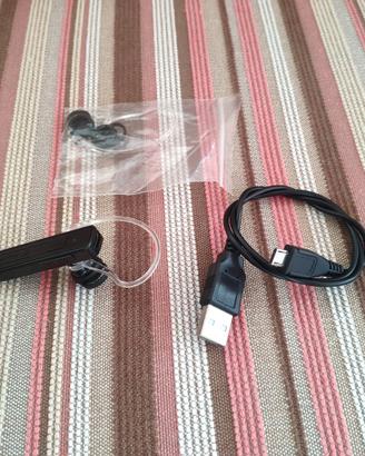 Auricolare bluetooth ricaricabile