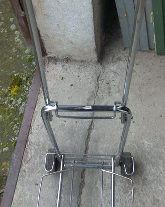 Carrellino pieghevole in acciaio