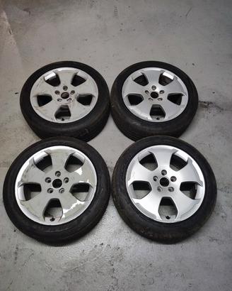 Cerchi audi R 17 gomme estive