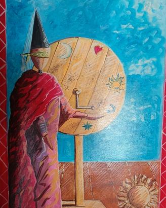 Quadro - Prof. Nardelli -olio su tela -