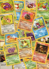 Vecchie carte Pokémon collezionabili