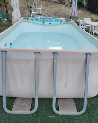 struttura piscina fuori terra 4x2 