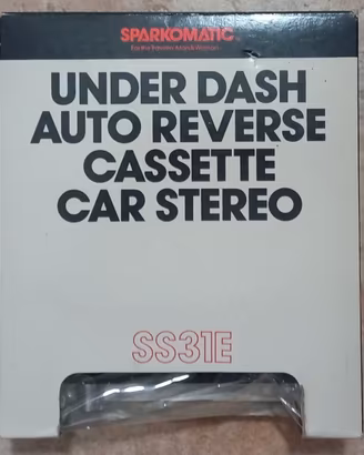 Lettore cassette auto vintage Sparkomatic SS31E