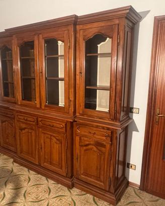 CREDENZA CON ANGOLIERA E MOBILE CUCINA