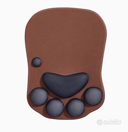 NUOVO Tappetino Mouse con Poggiapolsi,27×20×2.5cm