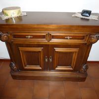 MOBILE LEGNO CASSETTI INGRESSO SHABBY CHIC