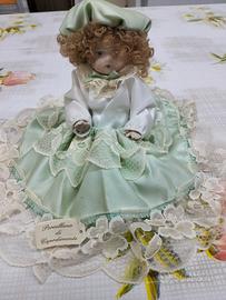 bambola in porcellana di Capodimonte 
