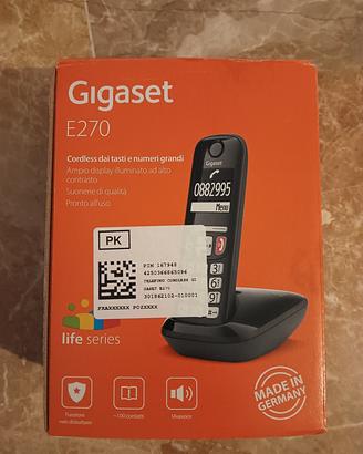 CORDLESS GIGASET E270 Nuovo