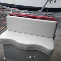 Sedile barca gommone in alluminio