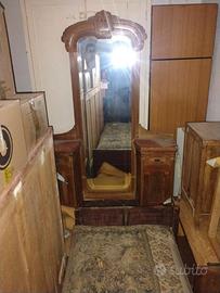 Camera da letto stile art nouveau fine 800