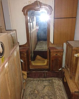 Camera da letto stile art nouveau fine 800