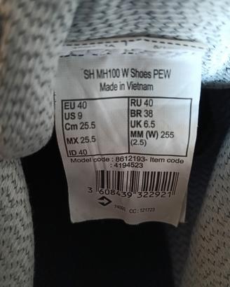 scarpe da trekking donna n.40 decathlon 