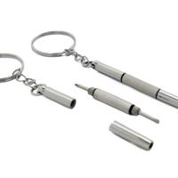Portachiavi con kit riparazione occhiali orologi