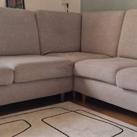 Divano ad angolo sfoderabile