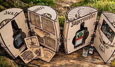 Botti porta bottiglie personalizzabili