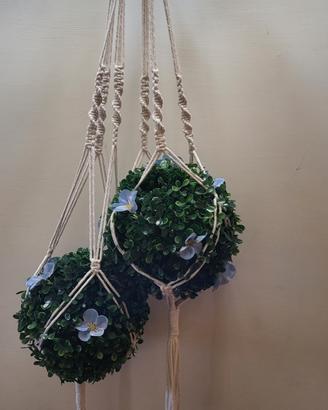 Porta vaso macrame'