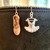 Orecchini ballerina tutù e scarpetta