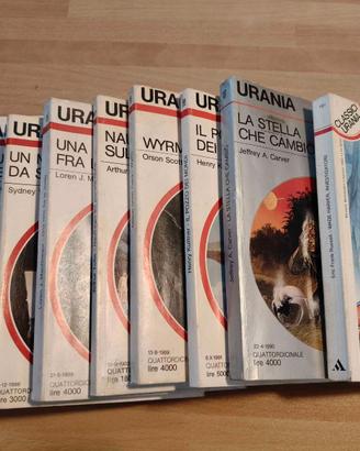 Libri fantascienza "Urania" 9 pezzi