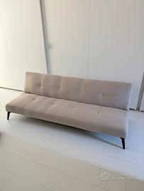 divano letto trasformabile stile nordico 180cm