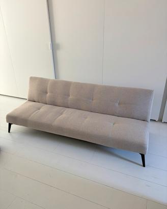 divano letto trasformabile stile nordico 180cm