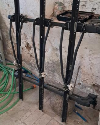 portabici per il tettuccio auto