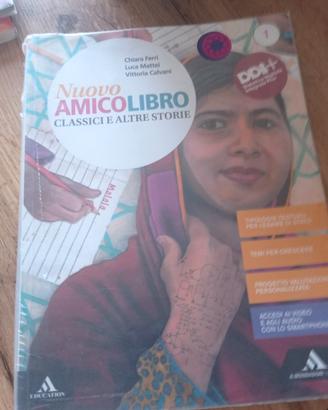 libro per la scuola media di letteratura 