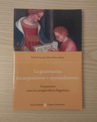 La grammatica tra acquisizione e apprendimento