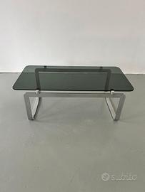 Tavolino in cristallo Vittorio Introini