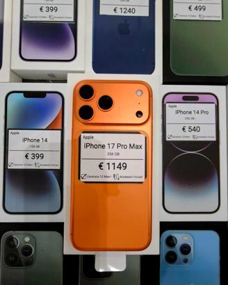 IPHONE 17 PRO MAX 256GB ARANCIO