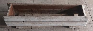Fioriera in legno 