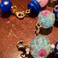 Parure Murano Vintage chiusure Oro 18k
