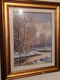 Olio su tela G Rizzi 