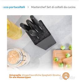 SET DI COLTELLI PROFESSIONALI MASTERCHEF