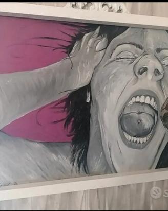 olio firmato dall'artista