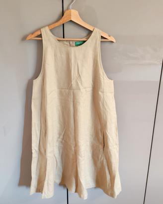 Vestito Benetton Lino 100%