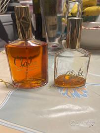 Lotto 2 Boccette Profumo Vintage Charlie