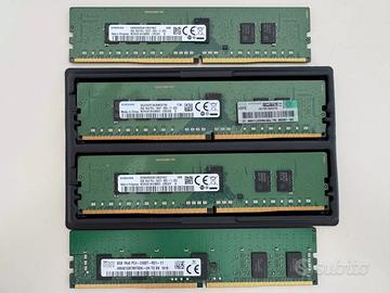 Samsung 8GB x 4 (32GB) DDR4 2400 MHz ECC RAM
