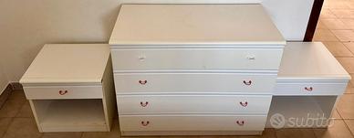 Cassettone e comodini