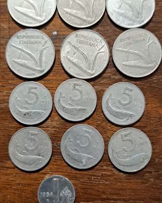 Lotto monete  Italiane (Lire) - Anni '50/'90

