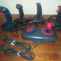 LOTTO 5 JOYSTICK VINTAGE COMMODORE/AMIGA/SEGA