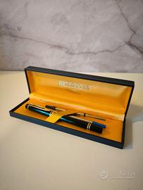 NUOVO - Penna Feltro Waterman MAN 100 Vintage 18kt