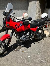 BMW R100 GS rosso originale - 1991 - 55.000 km