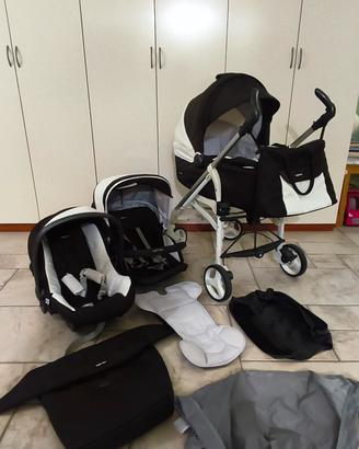 Inglesina passeggino Trilogy trio completo 