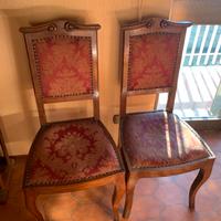 Sedie antiche eleganti