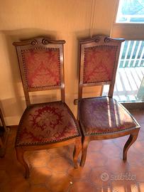 Sedie antiche eleganti